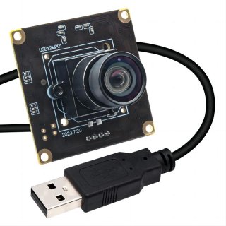 ELP 12MP USB Camera Module 120fps High Speed Webcam 3840*3040 Mini Camere with Low Distortion Lens for High Speed Motion Capture