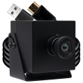 4K HDMI USB Camera with Case IMX415 H.265 3840*2160 Webcam with No Distortion Lens for Living Streaming Plug and Play