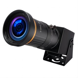 ELP 4K USB 3.0 60fps HDMI USB Camera IMX415 Webcam with 5-50mm Varifocal Lens for Industrial Telephoto Microscope